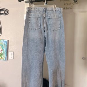 Gap High rise wide leg jeans
